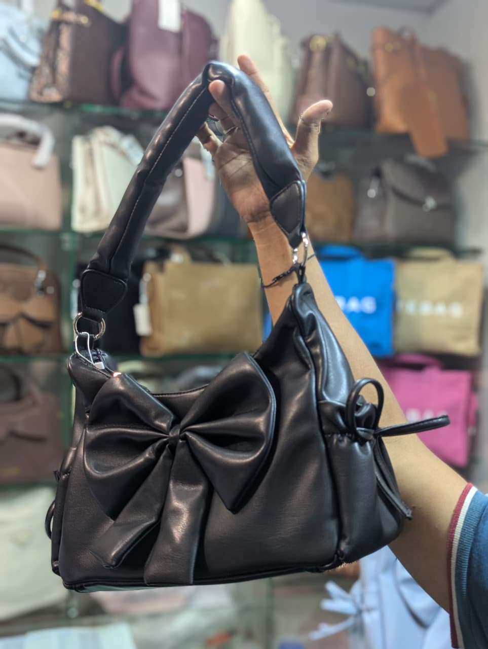 🎀 Imported High Quality Softy Bow Style Bag For Girls &nbsp;🎀
